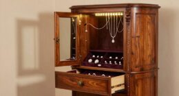 jewelry armoires with lighting