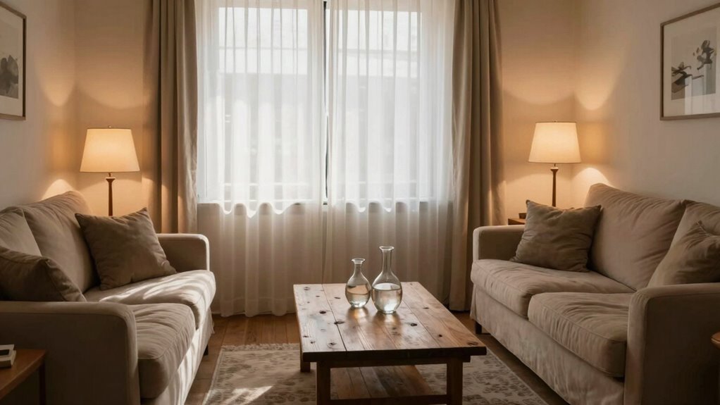 layered lighting for ambiance