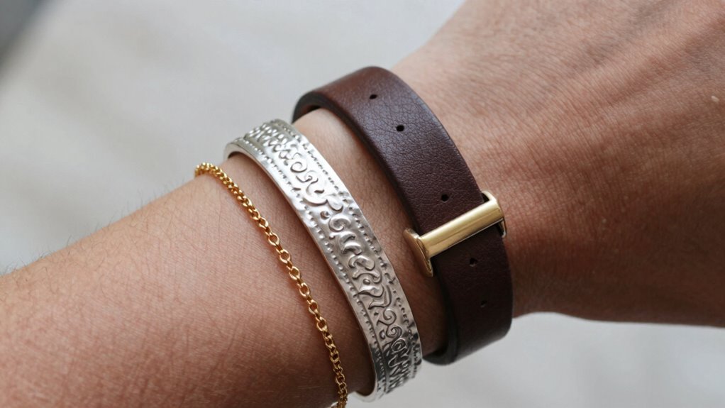 layered textured style combinations
