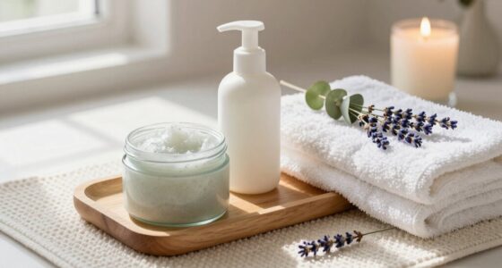 lightweight body care routine