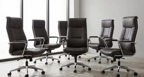 luxury quiet office chairs