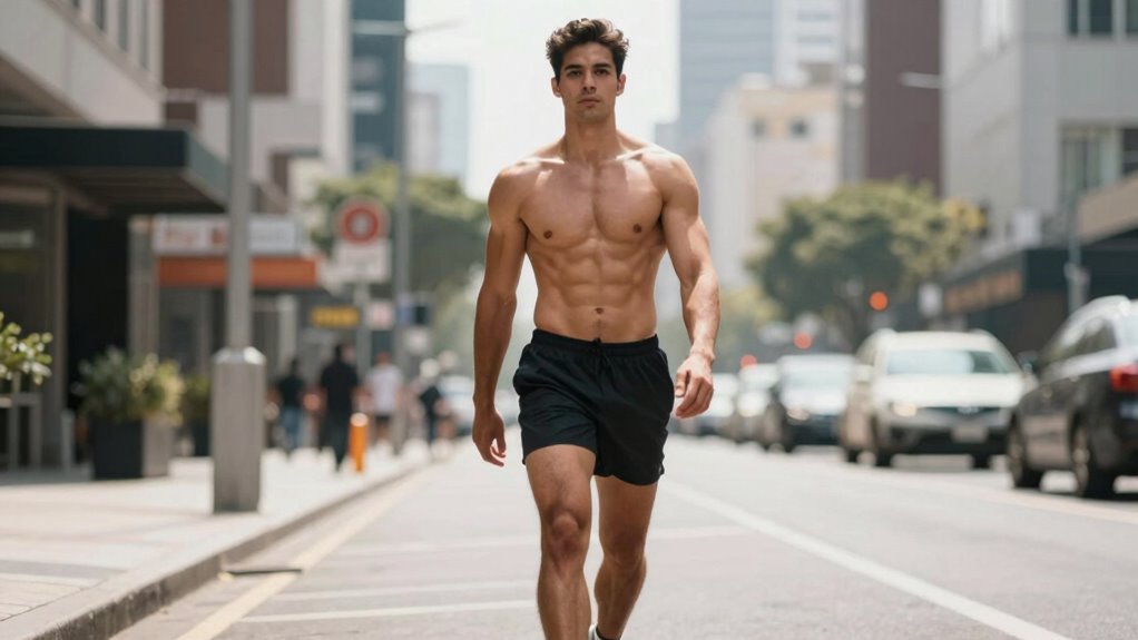 maintain aligned confident stance