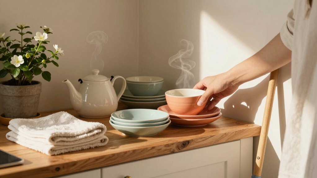 mindful aesthetic household routines