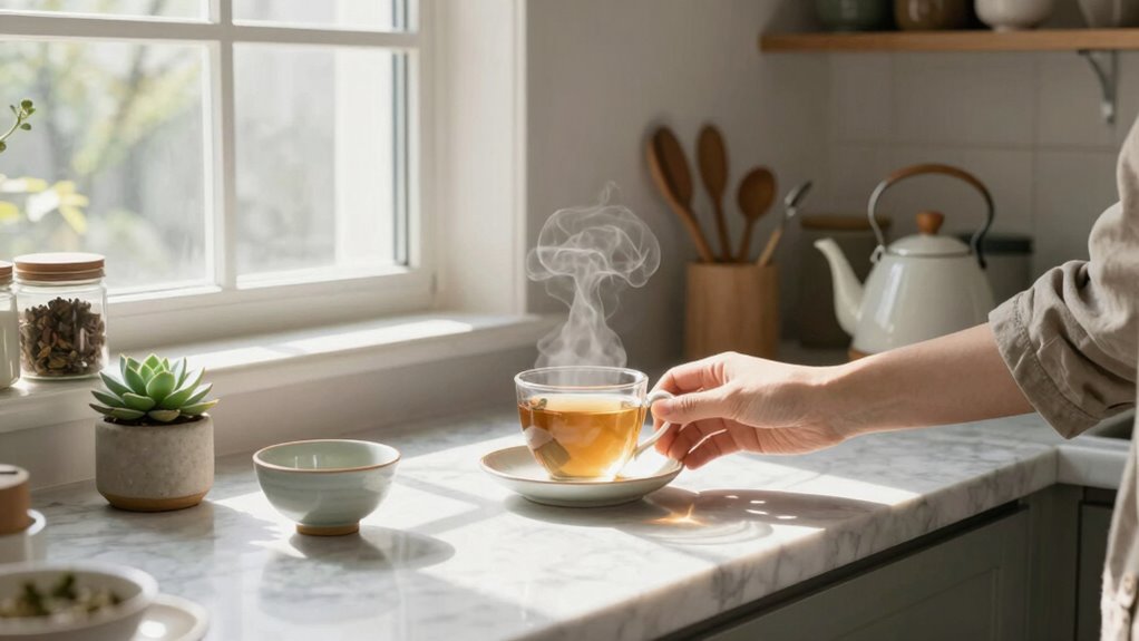 mindful organized kitchen routine