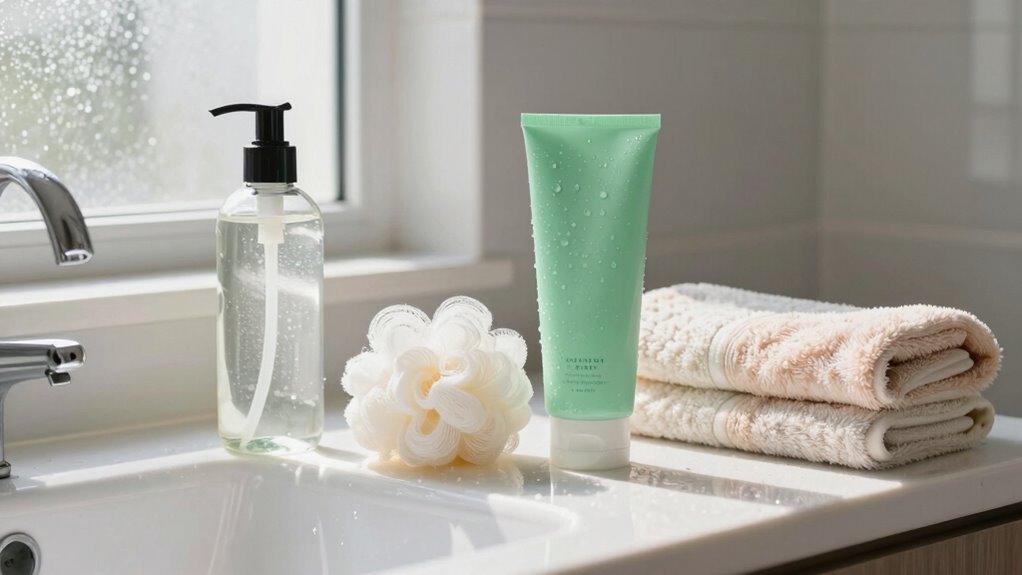 optimized shower hygiene routine