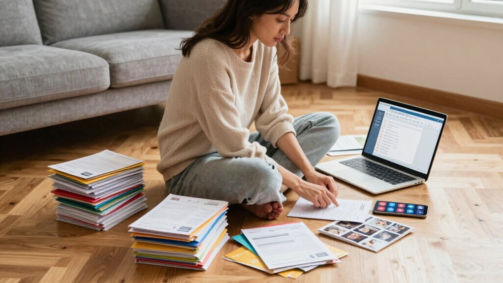 organize declutter back up