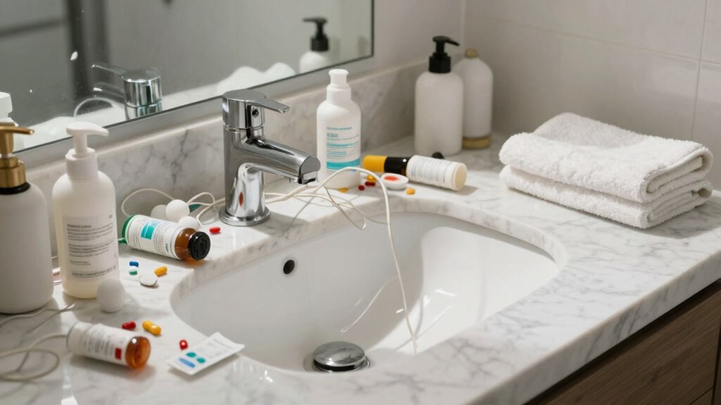 organized bathroom healthier mind