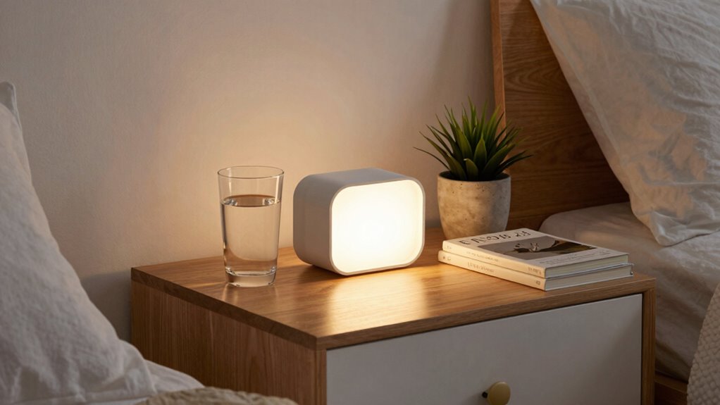 organized nightstand promotes better sleep