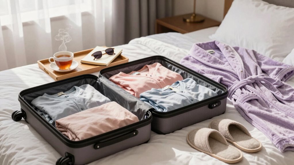 pack for relaxing comfort