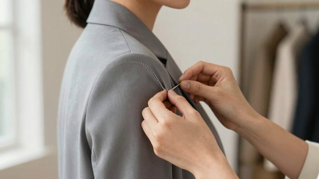 perfect sleeve and shoulder fit