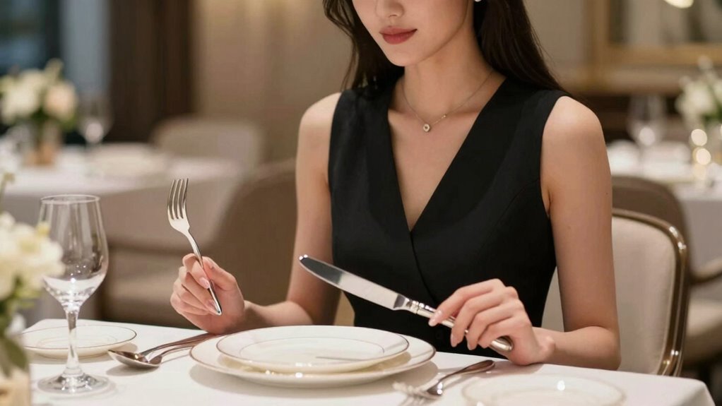 polished dining confidence and manners