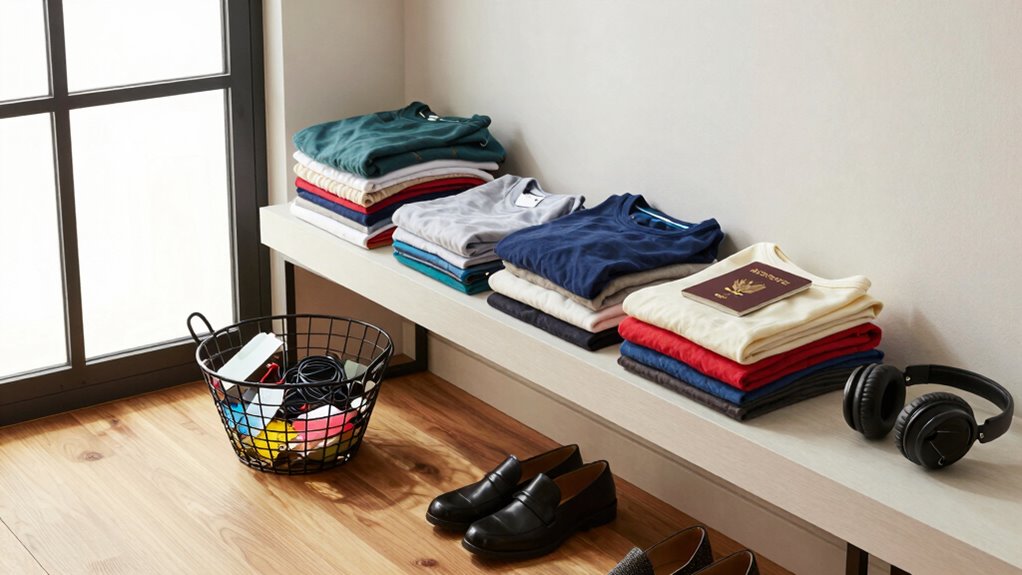 post travel clutter cleanup