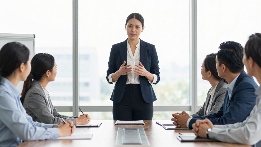 professional presence boosts leadership