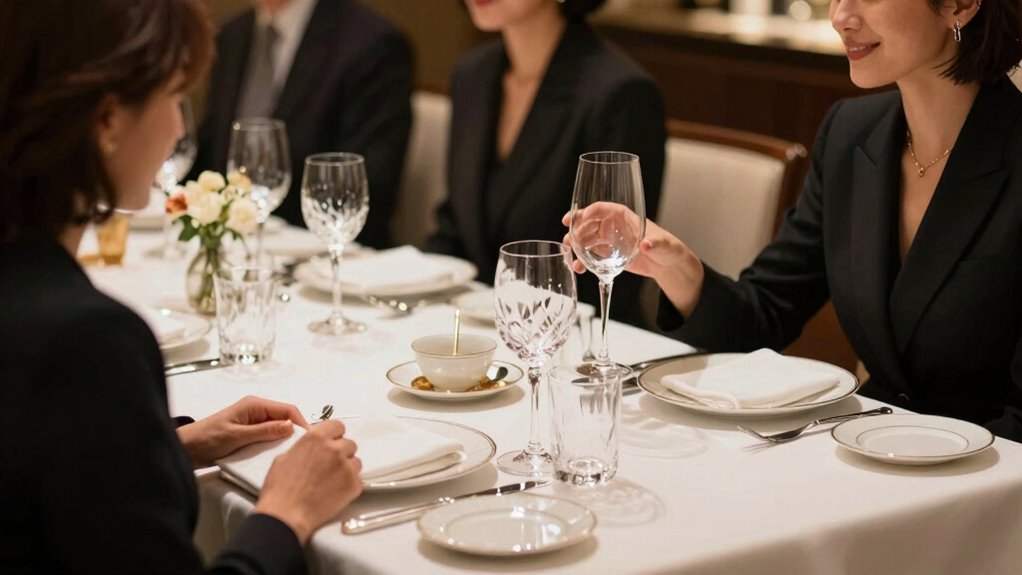 proper table manners and etiquette