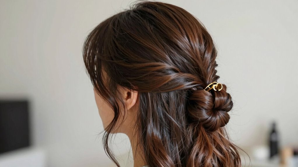 quick elegant hair tutorials