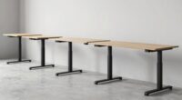 quiet standing desk options