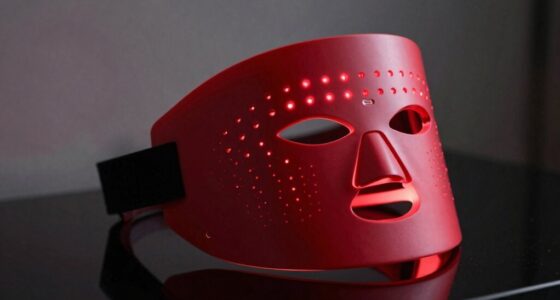 red light acne masks