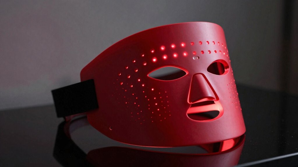 red light acne masks