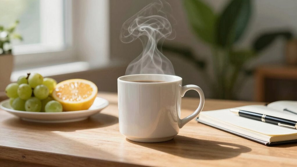 reduce caffeine manage stress