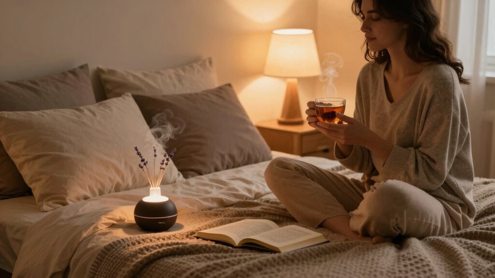 relax unwind soothe rest