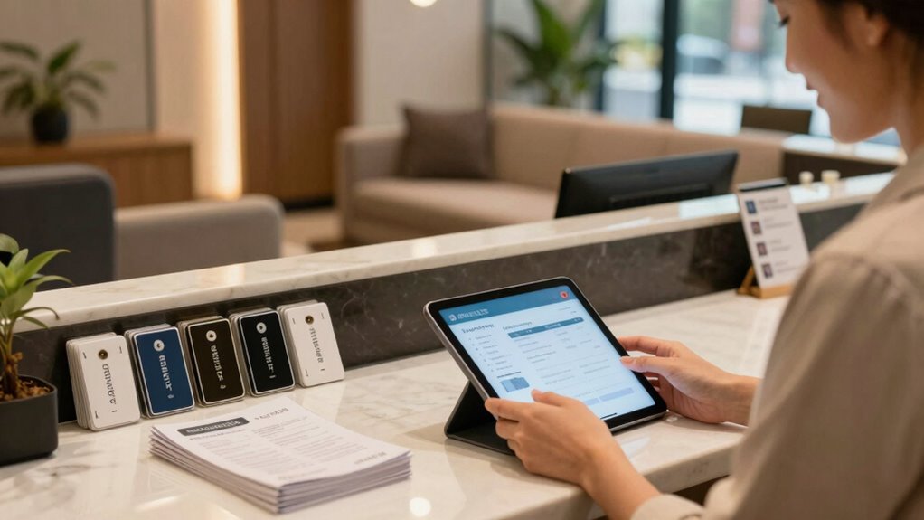 safe informed hotel check in