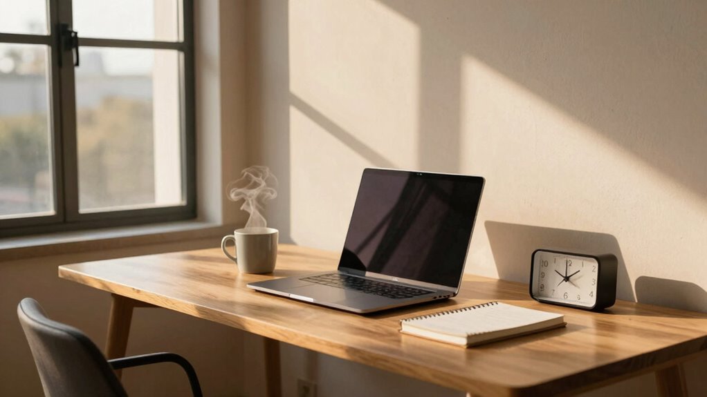 scheduled focused work sessions