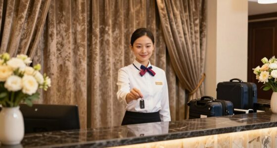 secure hotel check in routines