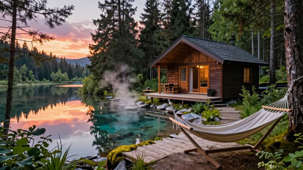 serene natural restorative environments