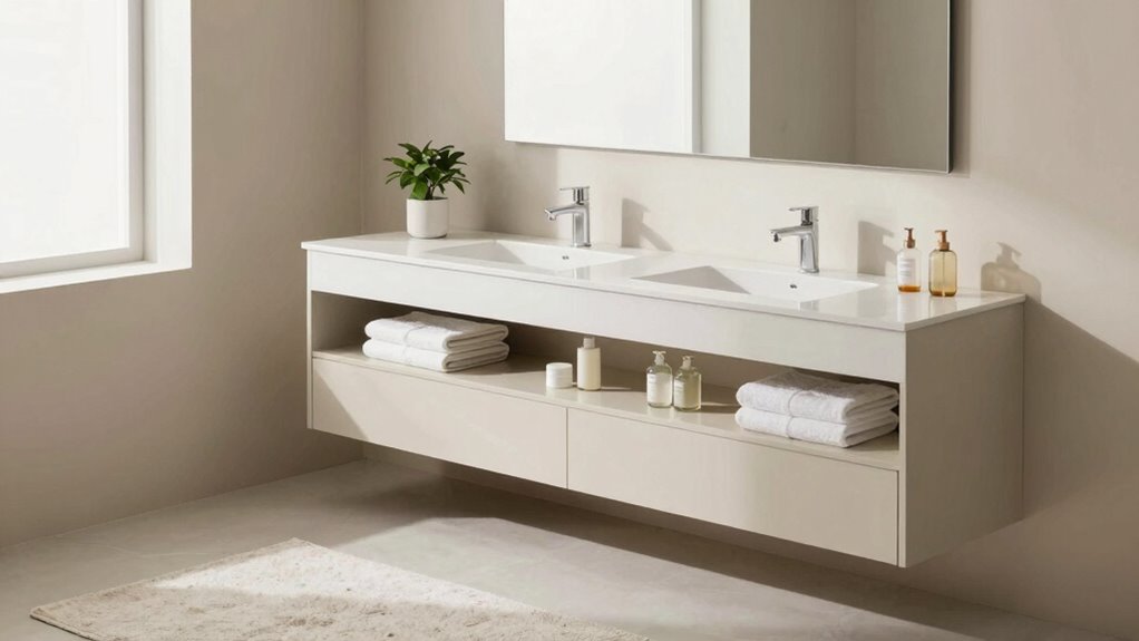 serene organized bathroom retreat
