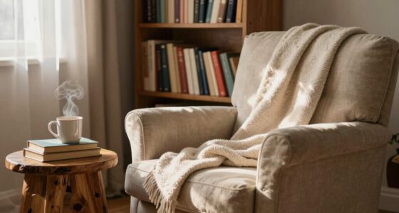 serene reading nook inspiration
