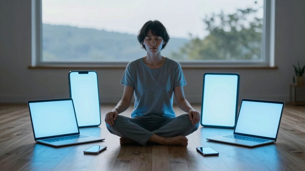 set boundaries disconnect regularly