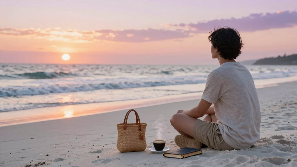 set mindful vacation intentions