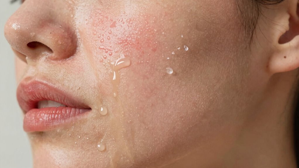 signs of weakened skin barrier