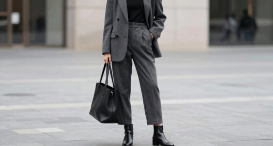 simple black and white styling