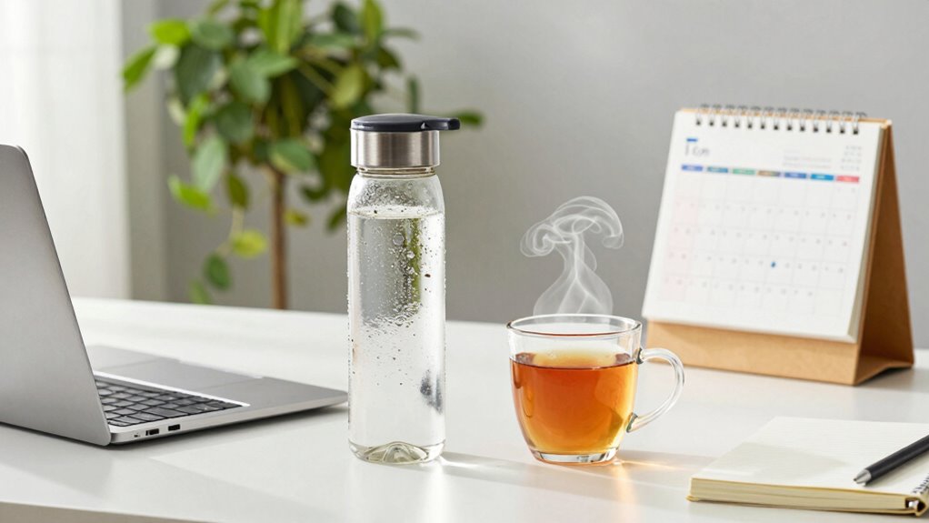 sip water regularly daily