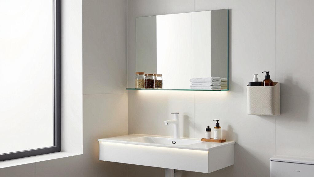 smart bathroom storage solutions