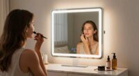 smart mirror enhances beauty routine