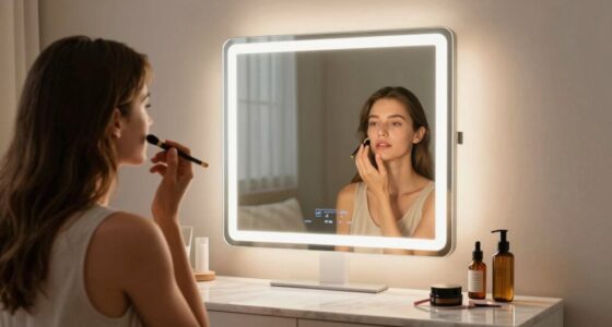 smart mirror enhances beauty routine