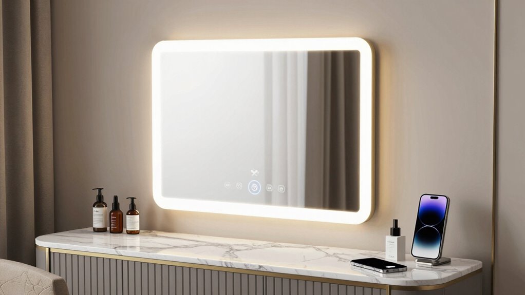 smart mirrors enhance grooming efficiency