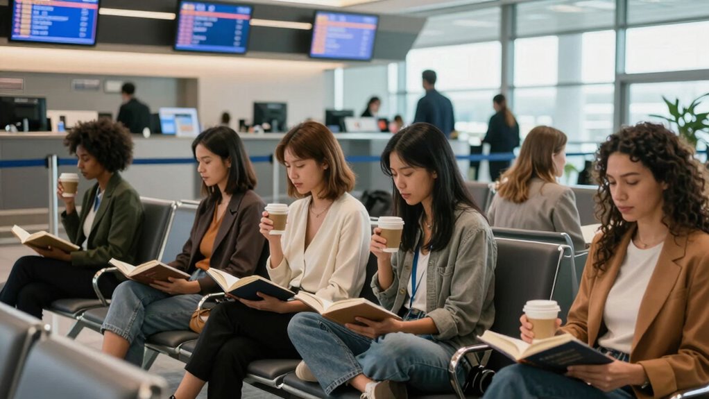stay calm during delays