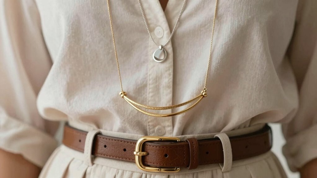 strategic balanced accessory layering