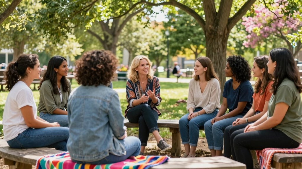 support networks empower women confidently