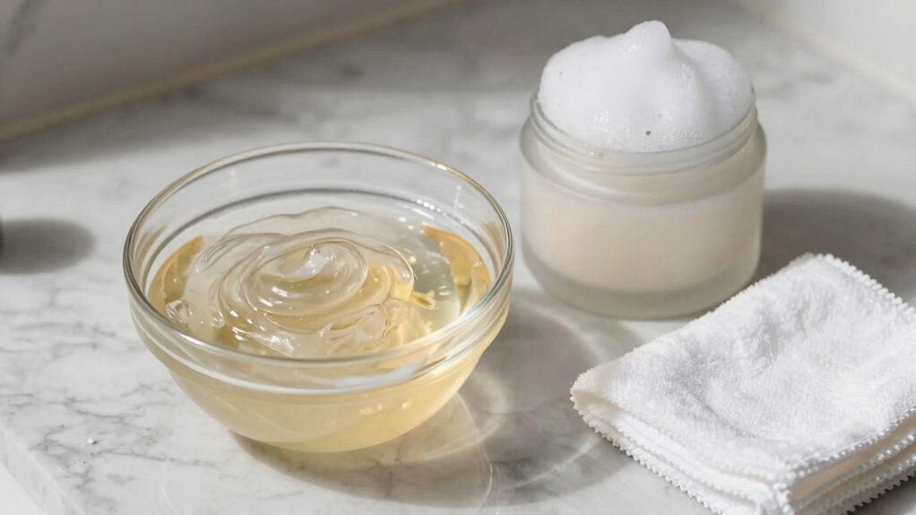 thorough gentle skin cleansing