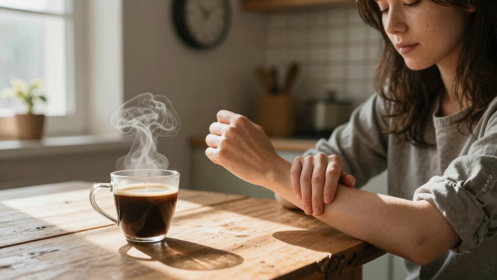 timing caffeine for balance