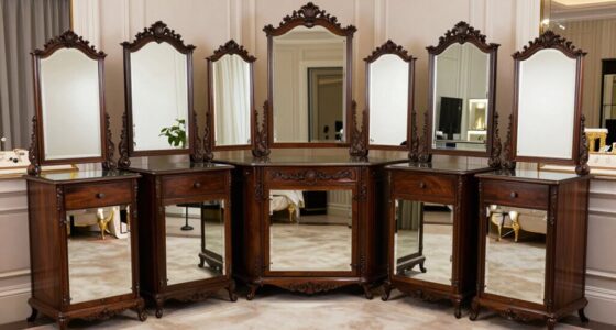 top 13 jewelry mirrored armoires