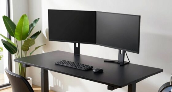 top dual monitor standing desks