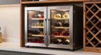 top dual zone wine fridges