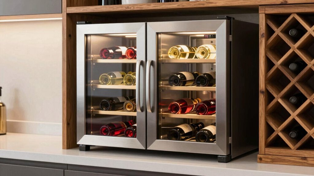 top dual zone wine fridges