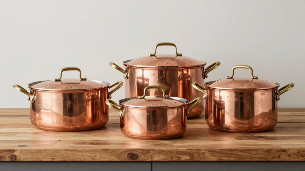top luxury copper cookware