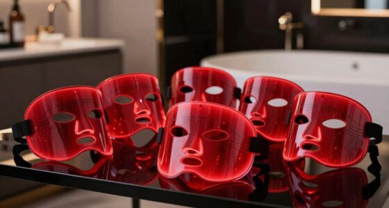 top luxury red light masks